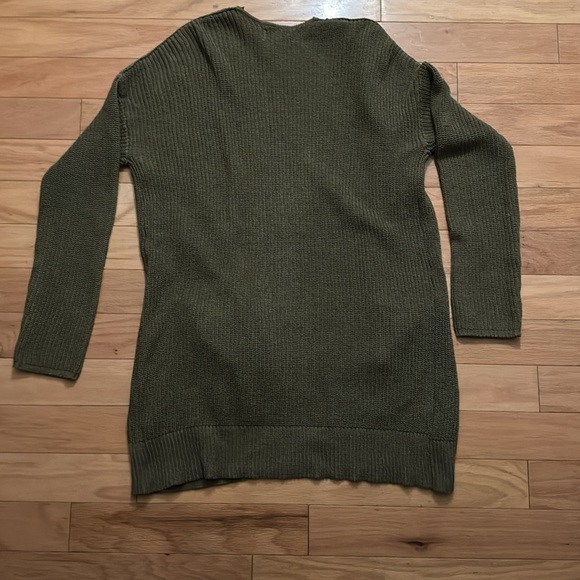 Universal Thread | Moss Green | Open Front | Medium Knit  Cardigan | size M - Picture 5 of 5